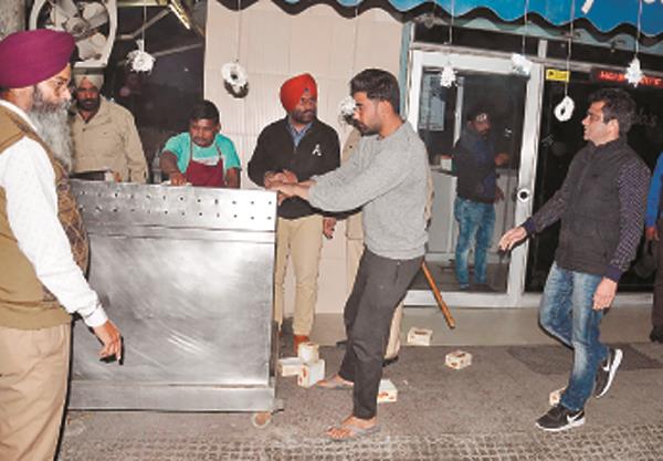 nigam removes illegal possession market