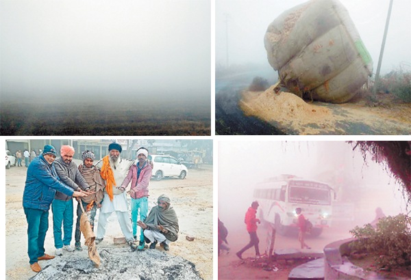 ਧੁੰਦ ਕਾਰਨ ਜਨ-ਜੀਵਨ ਪ੍ਰਭਾਵਿਤ