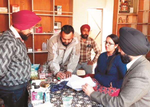 a team of health departments raided the unmarked medical