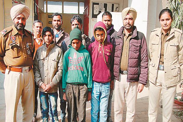 police handed over 3 children missing in suspected circumstances