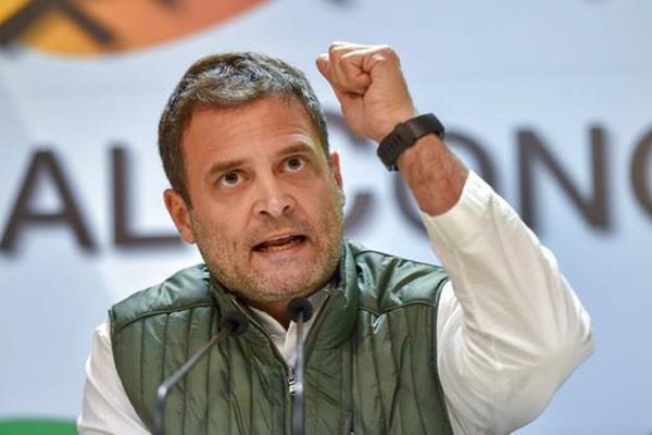 rahul gandhi commented on bjp  the cowardly people in goa attacked