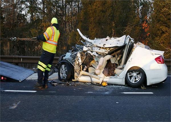 usa car and tanker collision
