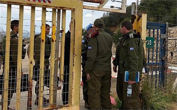 israeli military chief un commander in lebanon talk tunnels