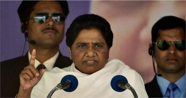 mayawati give support to congress