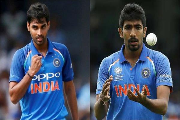 bhuvneshwar kumar  jaspreet bumrah