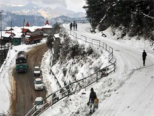 snowfall last night in himachal