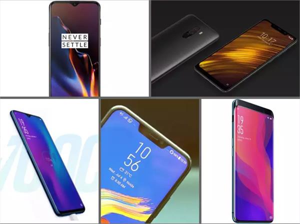 best and powerful smartphones launched in 2018 in india
