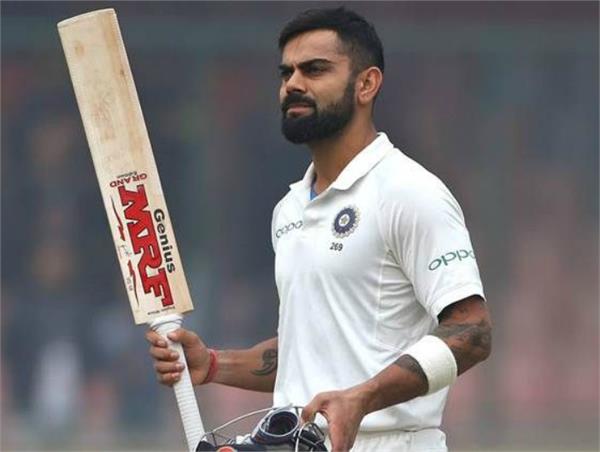 virat kohli  test ranking