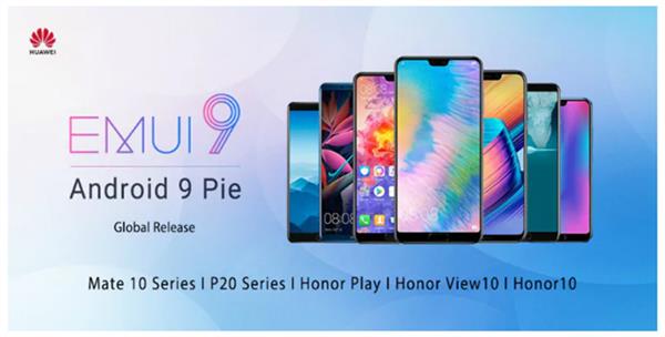 huawei  s p20  p20 pro   getting android pie based emui 9 update