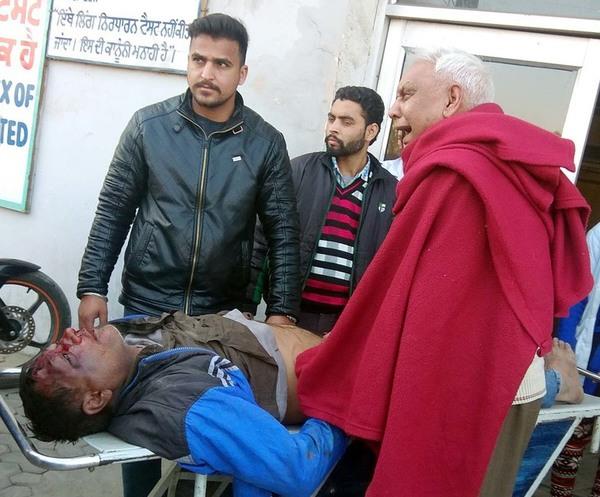 the death of the young man after coming to the bus