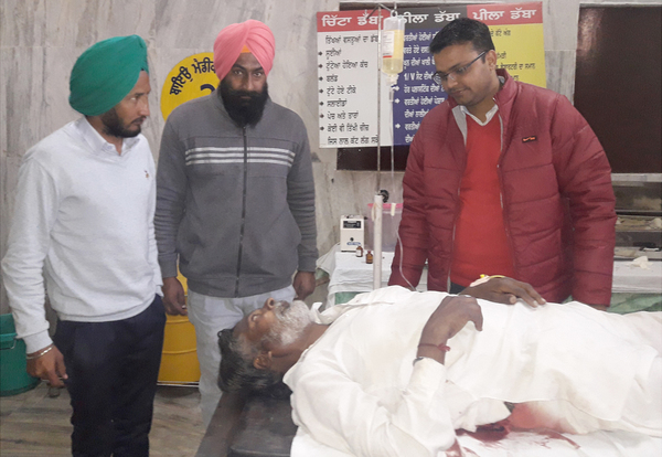 ਗੁਬਾਰਿਆਂ ਵਾਲਾ ਗੈਸ ਸਿਲੰਡਰ ਫੱਟਿਆ, ਵਿਅਕਤੀ ਝੁਲਸਿਆ