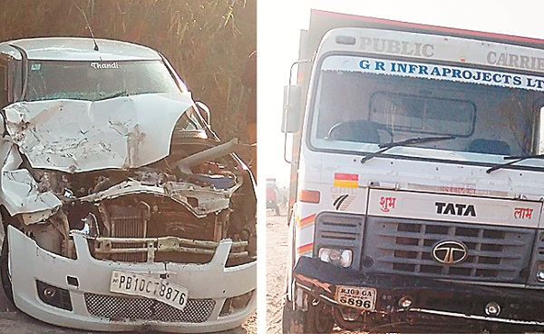 ਕਾਰ-ਟਿੱਪਰ ਦੀ ਟੱਕਰ; 1 ਜ਼ਖਮੀ