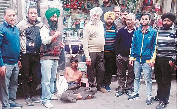 mental patient worried shopkeepers