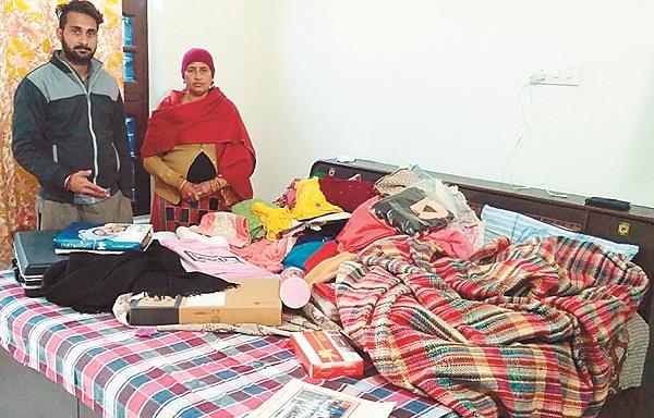 jewelry  cash and other things stolen from the house