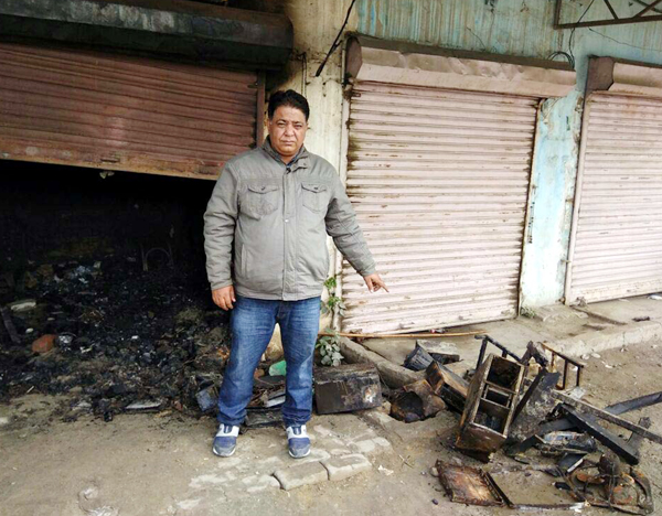 ਲਾਟਰੀ ਦੀ ਦੁਕਾਨ ''ਚ ਅੱਗ ਲੱਗਣ ਨਾਲ ਸਾਮਾਨ ਤੇ ਨਕਦੀ ਸੜ ਕੇ ਸੁਆਹ