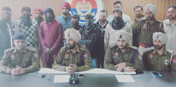 9.10 ਕੁਇੰਟਲ ਗਾਂਜੇ ਸਣੇ 5 ਸਮੱਗਲਰ ਗ੍ਰਿਫਤਾਰ