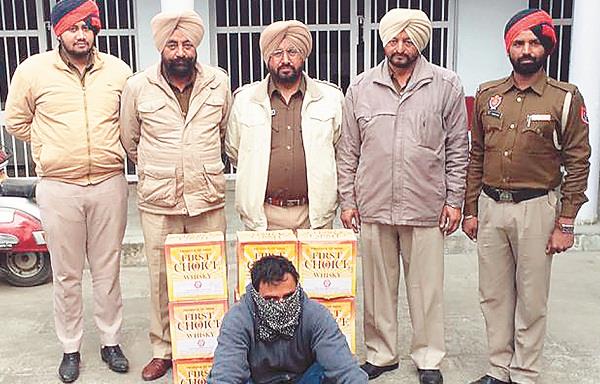 illicit liquor  one escaped with another