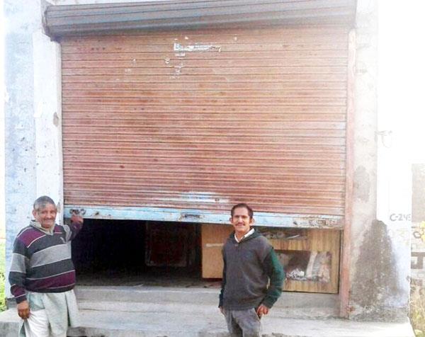 the thieves targeted the main shop