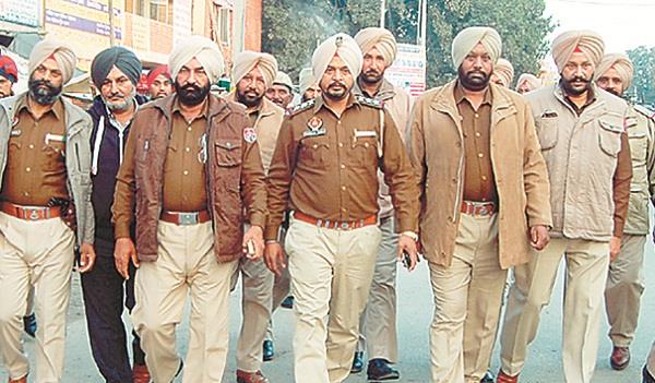 flag marches released by kapurthala police on republic day