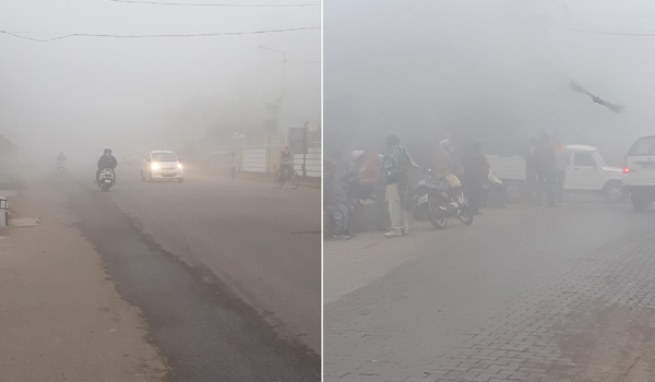 ਜਦੋਂ ਧੁੰਦ ਕਾਰਨ ਰਸਤੇ ''ਚ ਹੀ ਰੋਕੀ ਰੇਲ ਗੱਡੀ