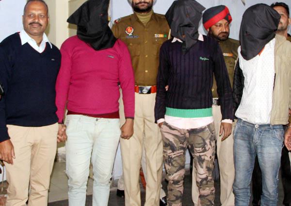 the robbery group was exposed  3 arrested