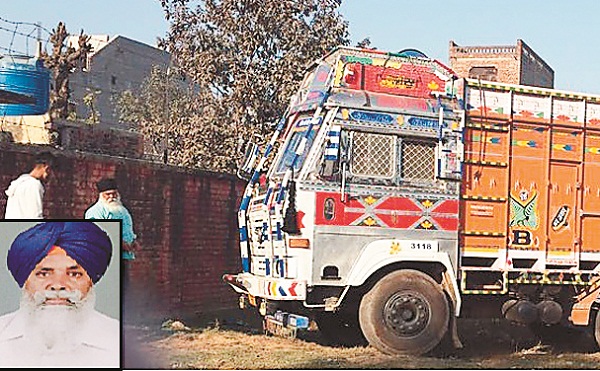 ਟਰੱਕ ਦੀ ਫੇਟ ਵੱਜਣ ਕਾਰਨ ਸੇਵਾਮੁਕਤ ਫੌਜੀ ਦੀ ਮੌਤ