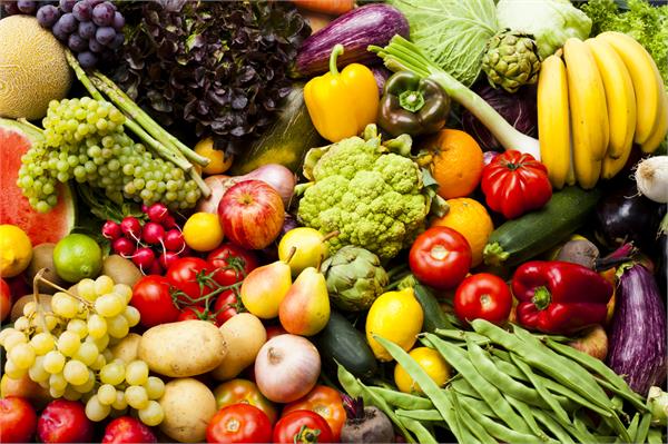 fruits and vegetables exports dropped 15 percent