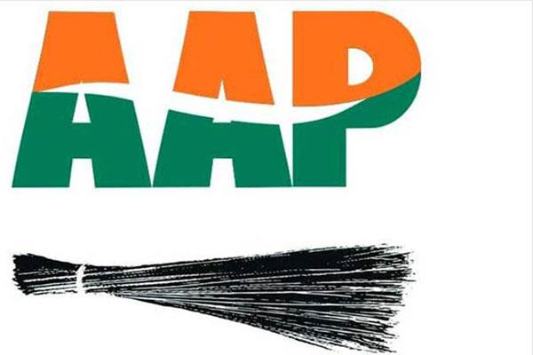 aam aadmi party  panchayat land issues
