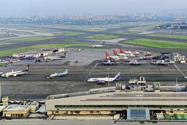 cow on the runway of ahmedabad airport