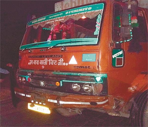 road accident one people injured