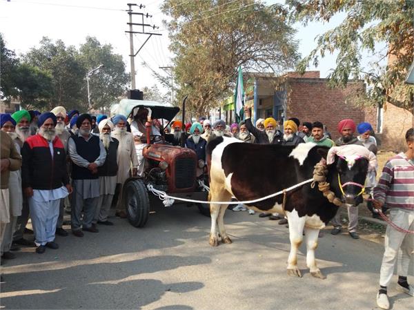 bharti kisan union protest