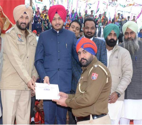 guru teg bahadur stadium  flag hoisting ceremony