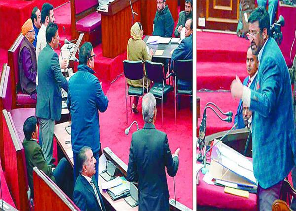 opposition uproar in both houses on firing firing