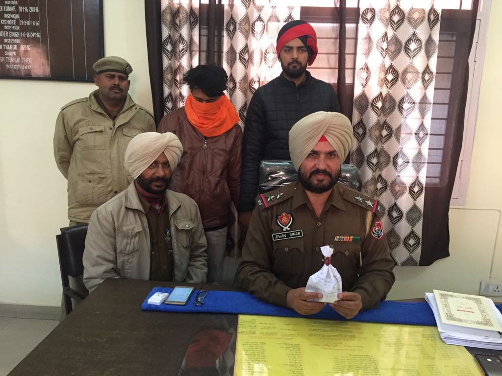 5 ਗ੍ਰਾਮ ਸਮੈਕ ਸਮੇਤ ਇਕ ਨੌਜਵਾਨ ਗ੍ਰਿਫਤਾਰ