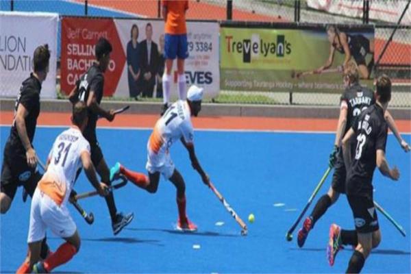 hockey  india defeated belgium by 5 4