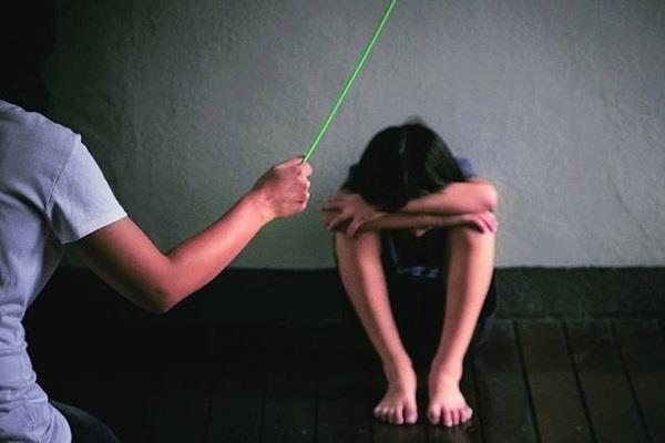 168 slap to schoolgirl not doing homework