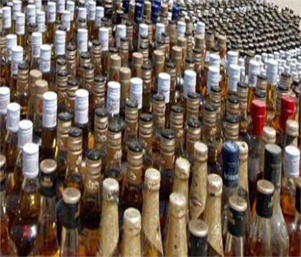 one man arrested with alcohol