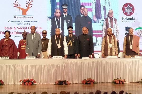 president inaugurates 3 day dham sammelan