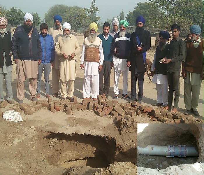 ਵਾਟਰ ਵਰਕਸ ਲਈ ਪਾਈਆਂ ਪਾਈਪਾਂ ''ਚ ਘਟੀਆ ਮਟੀਰੀਅਲ ਵਰਤਣ ਦਾ ਦੋਸ਼