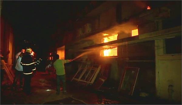 mumbai fire at cinevista studio