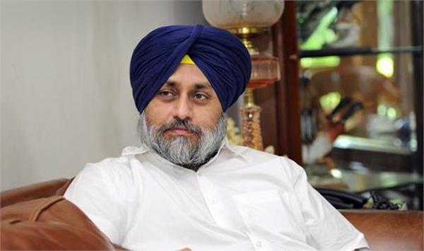 captain  s government is playing with the lives of farmers  sukhbir