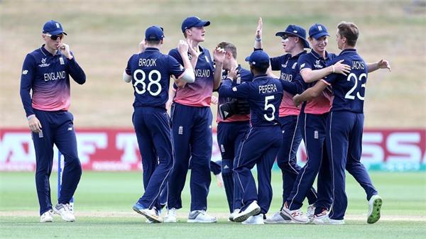 under 19 cricket world cup  england quarter finals by defeating canada