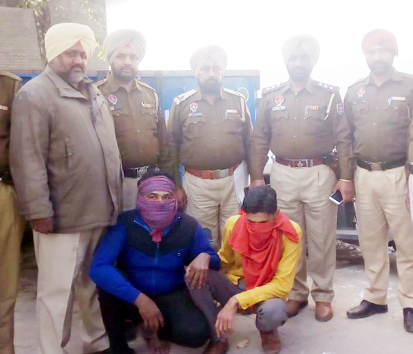 ਚੋਰੀ ਦੇ ਟਰਾਲੇ ਸਣੇ 2 ਨੂੰ ਕੀਤਾ ਗ੍ਰਿਫਤਾਰ