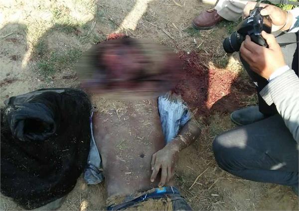 the death of a migrant worker by throwing stones at the head