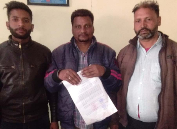 ਪੀੜਤ ਵਿਅਕਤੀ ਵੱਲੋਂ ਡੀ. ਜੀ. ਪੀ. ਤੋਂ ਮੁਲਜ਼ਮਾਂ ਵਿਰੁੱਧ ਕਾਰਵਾਈ ਕਰਨ ਦੀ ਮੰਗ