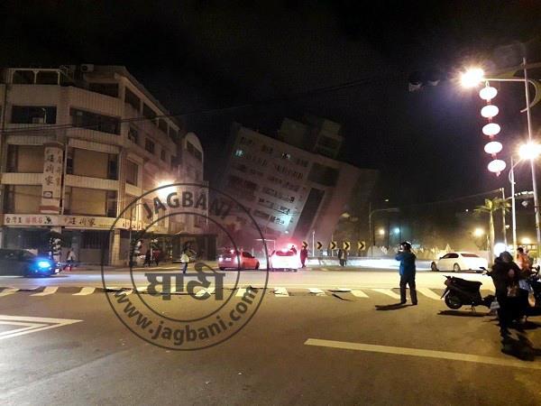 a 6 4 magnitude earthquake strikes off taiwan s coast