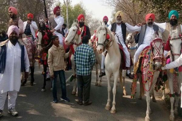 80 barat on horses  trunks and chariots