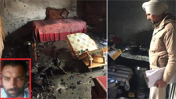 man attept sucide after firing house