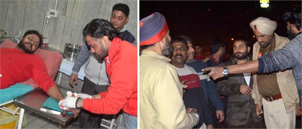 two parties clash in ali mohalla  gun fire