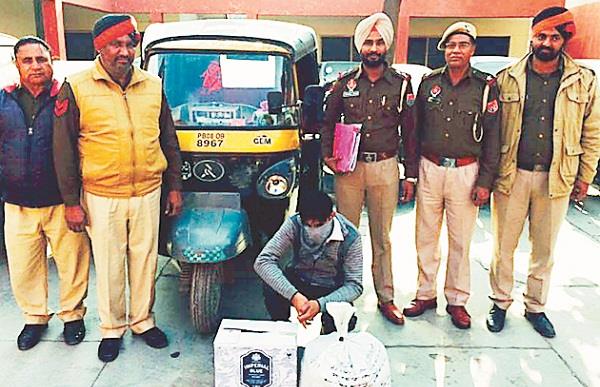 one arrested  including illegal liquor